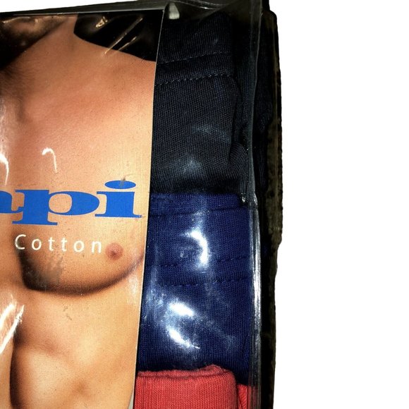 Papi Low Rise Briefs - 5 Pair NEW Open Package Mens S 28-30 Premium Cotton - Picture 4 of 9